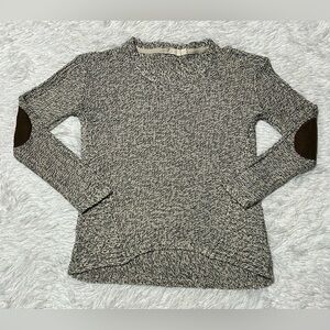 Retrod Black and Cream Knit Sweater